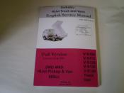 Daihatsu Hijet English Service Manual Shop Repair Manual S82 S83 S110 Daihatsu Hijet English Service Manual Shop Repair Manual S82 S83 S110